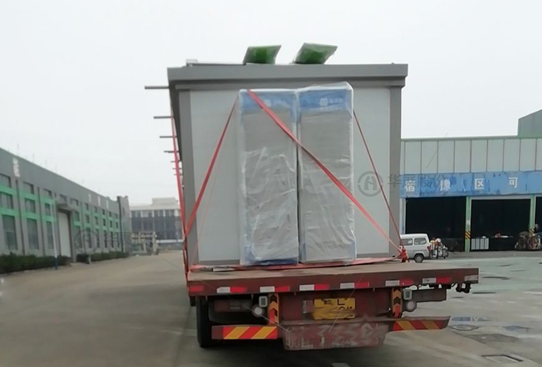 鹽城垃圾分類投放站，四分類垃圾房，智能分類垃圾房，垃圾分類箱房