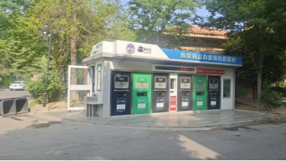貓先生智能垃圾房，生活垃圾投放站，定時定點垃圾回收站生產(chǎn)廠家